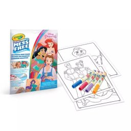 Crayola: Color Wonder - Cărți de colorat fără murdărie cu prințese Disney