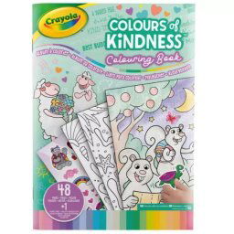 Crayola: Carte de colorat cu autocolante