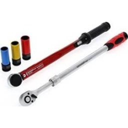 Gedore red wheel change assortment, 5 pieces, torque wrench (black/red) 3300187