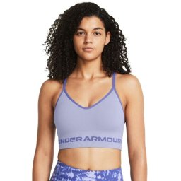 Under Armour Sutien Seamless Low Long Bra Purple M