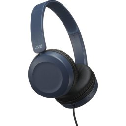 Casti Cu Fir On-Ear microfon Albastru