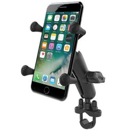 Suport telefon RAM Mounts X-Grip, prindere ghidon U-Bolt