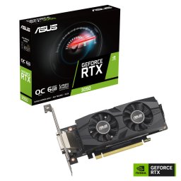Placa video NVIDIA GeForce RTX 3050 LP BRK OC 6GB, GDDR6, 96bit