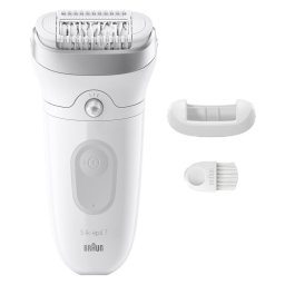 Epilator Epilator Wet & Dry, 28 pensete, 2 viteze, SmartLight, fără fir, epilare delicată