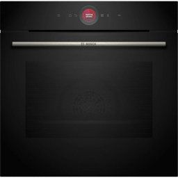 Cuptor Cuptor incorporabil Seria 8 Electric, 71 l, 14 moduri de gatit, Display tactil TFT, DishAssist, EcoClean Direct, Air Fry, Grill, Convectie 3D, Home Connect, Clasa A+, Negru