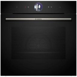 Cuptor Cuptor incorporabil Seria 8 Electric, 71 l, Multifunctional, 21 functii , Full Steam, Autocuratare EcoClean Direct, Grill, Home Connect, Clasa A+, Negru