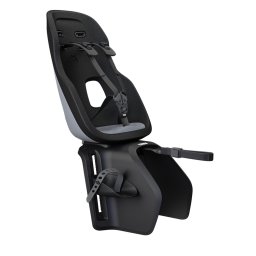 Scaun pentru copii, cu montare pe bicicleta in spate - Thule Yepp Nexxt 2 Maxi Rack mounted, Monument Gray