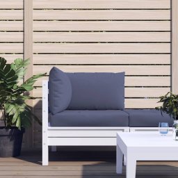 Perne canapea din paleti, 3 buc., bleumarin, textil Oxford GartenMobel Dekor