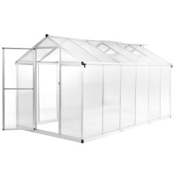 Sera, 13,41 m³, 362x190x195 cm, aluminiu GartenMobel Dekor
