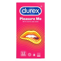 Durex Pleasure Me - prezervative texturate și cu puncte (12 buc)
