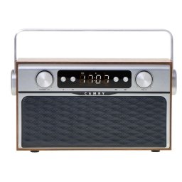 Radio bluetooth 5.0 MECR1183 portabil cu aspect retro, memorie 50 posturi, redare de pe USB si card SD, intrare auxiliara, ceas, putere 16W