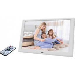 Rama foto digitala SDF 1082 WH HD 10.1" IPS, 1280x800, USB 2.0, SD/SDHC, player foto/video/audio, telecomandă, VESA 75x75