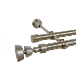 Galerie dubla fara inele afina 19 mm inox