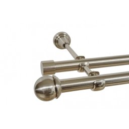 Galerie dubla fara inele todi max 19 mm inox