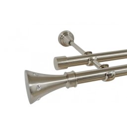 Galerie dubla fara inele carter 19 mm inox