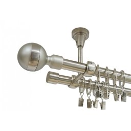 Galerie dubla james prindere tavan 19 mm inox