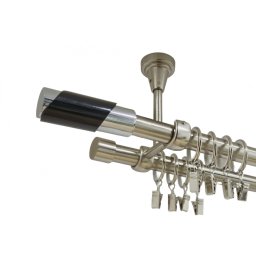 Galerie dubla paris prindere tavan 19 mm inox