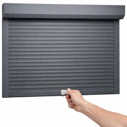 Rulou Exterior Aluminiu Antracit cu Arc Pretensionat