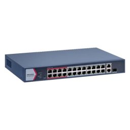 Switch HIKVISION DS-3E1326P-EI-M 24 porturi PoE 100Mbps