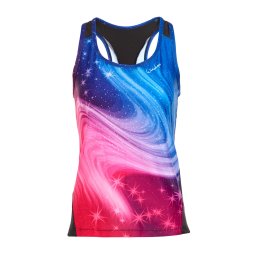 Winshape Sport top 'AET108' albastru / roz / roșu / negru
