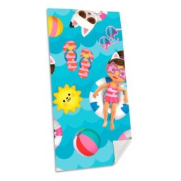 Prosop de plaja Gabby Dollhouse, 140 x 70 cm 100% bumbac