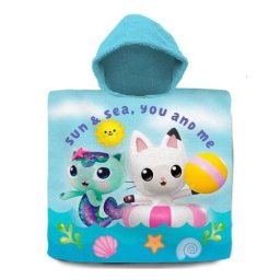 Prosop de plaja tip poncho Gabby s Dollhouse 60 120 cm
