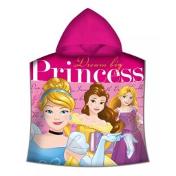 Prosop de plaja tip poncho Printese Disney 50 100