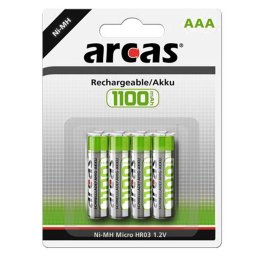 Arcas Germania acumulator Ni-MH AAA (R3) 1100mA B4 (12/144) BBB