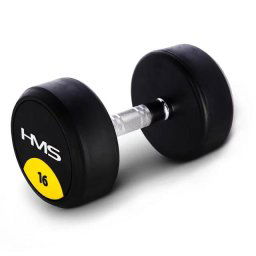 Gantera cauciucata cu greutate fixa HG PRO 16kg