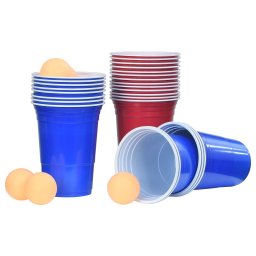 Set de masa joc bere ping pong, 0,5 L, plastic GartenMobel Dekor