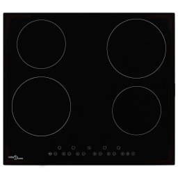 Plita ceramica cu 4 arzatoare, control tactil, 6000 W GartenMobel Dekor