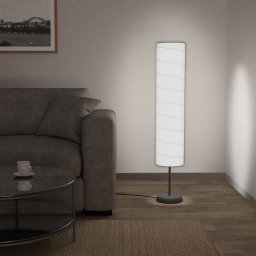 Lampa de podea cu suport, alb, 121 cm E27 GartenMobel Dekor