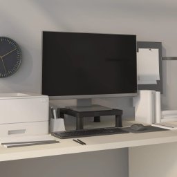 Suport pentru monitor, negru, 33,5x34x10,5 cm GartenMobel Dekor