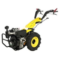 Motocultor multifunctional ProGARDEN Campo U12E 12CP, diesel, pornire electrica, 3+2 viteze, reductor