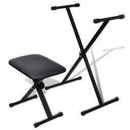Set suport reglabil pentru tastatura si taburet GartenMobel Dekor