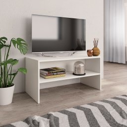 Comoda TV, alb, 80x40x40 cm, PAL GartenMobel Dekor