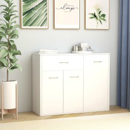 Servanta, alb, 88 x 30 x 70 cm, PAL GartenMobel Dekor