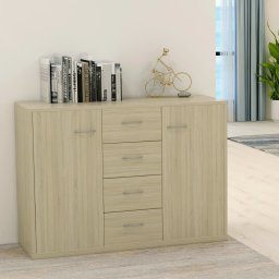 Servanta, stejar Sonoma, 88 x 30 x 65 cm, PAL GartenMobel Dekor