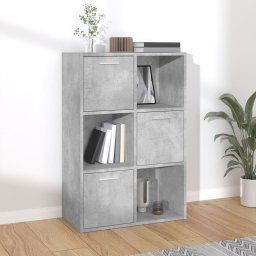 Dulap de depozitare, gri beton, 60 x 29,5 x 90 cm, PAL GartenMobel Dekor