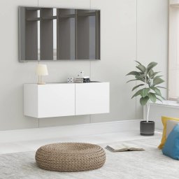 Comoda TV, alb, 80 x 30 x 30 cm, PAL GartenMobel Dekor
