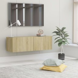 Comoda TV, stejar Sonoma, 100 x 30 x 30 cm, PAL GartenMobel Dekor