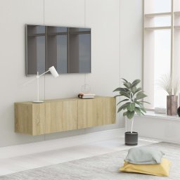 Comoda TV, stejar Sonoma, 120 x 30 x 30 cm, PAL GartenMobel Dekor