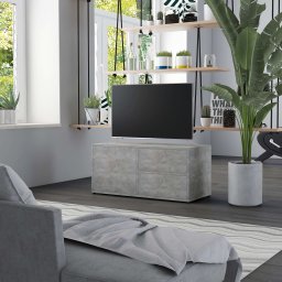 Comoda TV, gri beton, 80 x 34 x 36 cm, PAL GartenMobel Dekor
