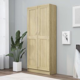 Biblioteca, stejar Sonoma, 82,5 x 30,5 x 185,5 cm, PAL GartenMobel Dekor