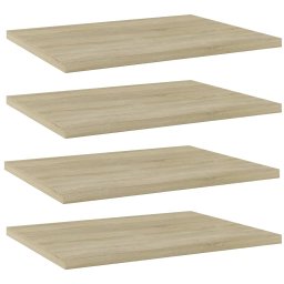 Placi biblioteca, 4 buc, stejar sonoma, 40 x 30 x 1,5 cm, PAL GartenMobel Dekor