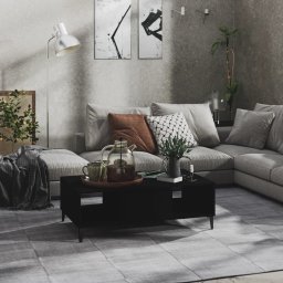 Masuta de cafea, negru, 103,5x60x35 cm, PAL GartenMobel Dekor