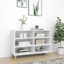 Servanta, alb, 103,5x35x70 cm, lemn compozit GartenMobel Dekor