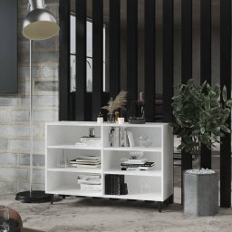 Servanta, alb, 103,5x35x70 cm, PAL GartenMobel Dekor