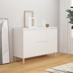Servanta, alb, 103,5x35x70 cm, PAL GartenMobel Dekor