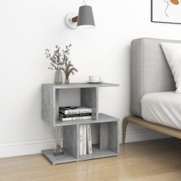 Noptiera, gri beton, 50x30x51 cm, PAL GartenMobel Dekor